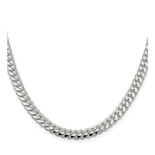 Sterling Silver 6.4mm Domed Curb Chain Minor Jewelry Inc. Nashville, TN