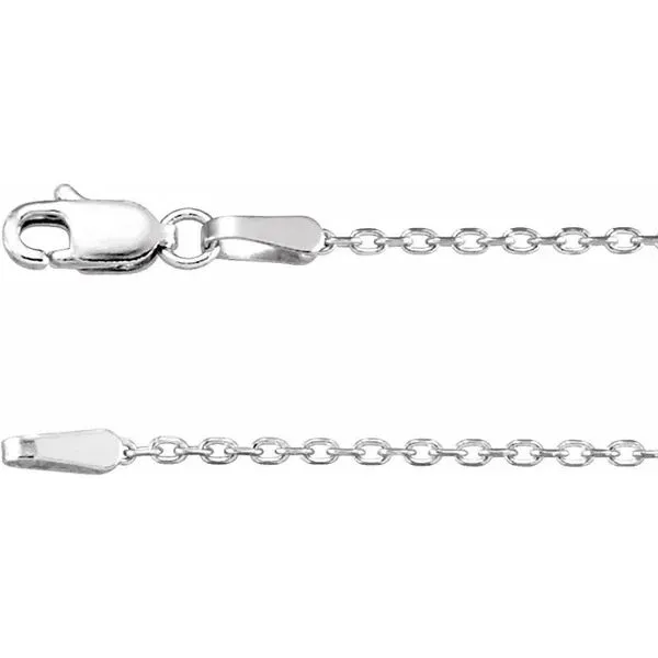 Sterling Silver 1.4mm Diamond Cut Cable Chain Minor Jewelry Inc. Nashville, TN
