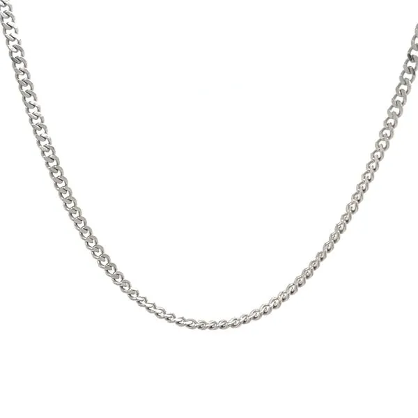 Stainless Steel 30-inch 2,2mm Flat Curb Chain Minor Jewelry Inc. Nashville, TN