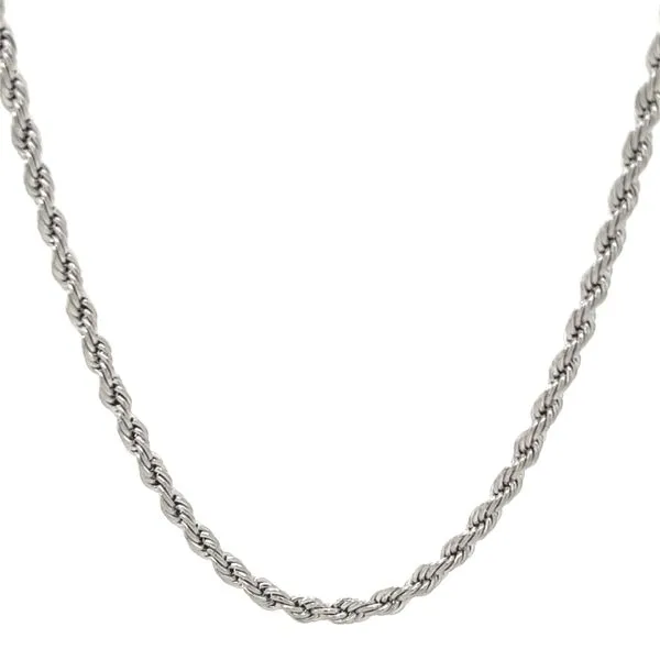 Stainless Steel 18-inch 2.1mm. Diamond-Cut Rope Chain Minor Jewelry Inc. Nashville, TN