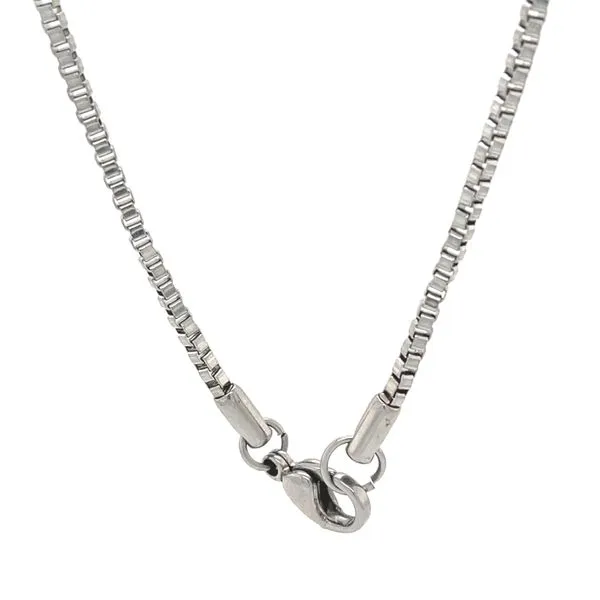 Stainless Steel 18-inch 1.8mm. Box Chain Image 2 Minor Jewelry Inc. Nashville, TN