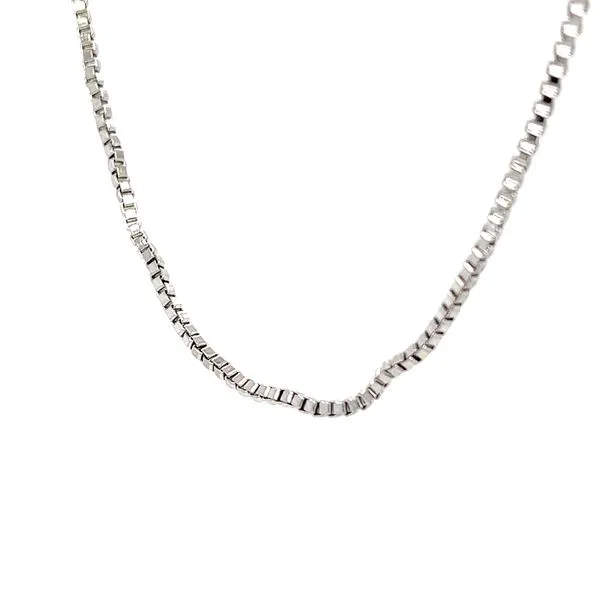 Stainless Steel 1.5mm Box Chain Image 2 Minor Jewelry Inc. Nashville, TN