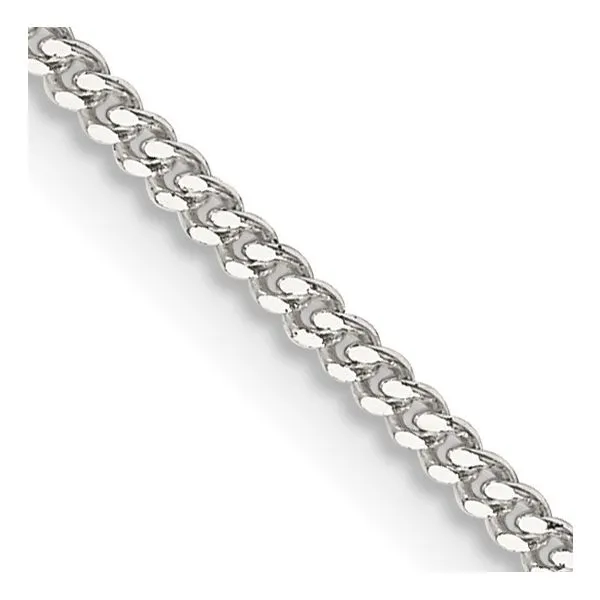 Sterling Silver 1.5mm. 20-inch Curb Chain Image 2 Minor Jewelry Inc. Nashville, TN