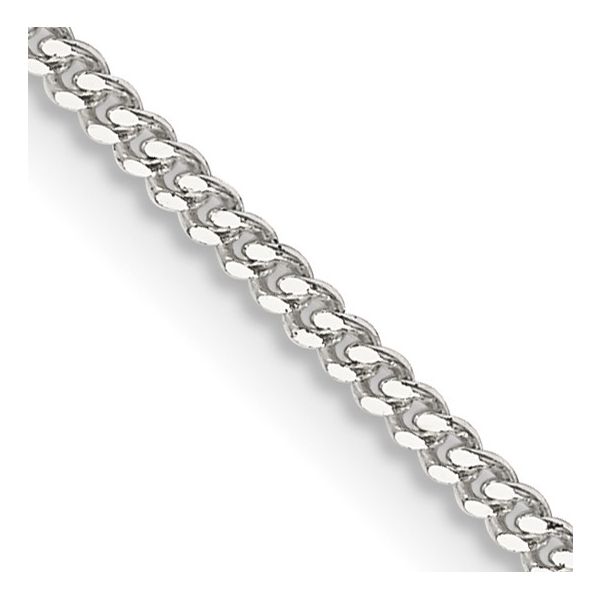 Sterling Silver 1.5mm. 20-inch Curb Chain Image 2 Minor Jewelry Inc. Nashville, TN