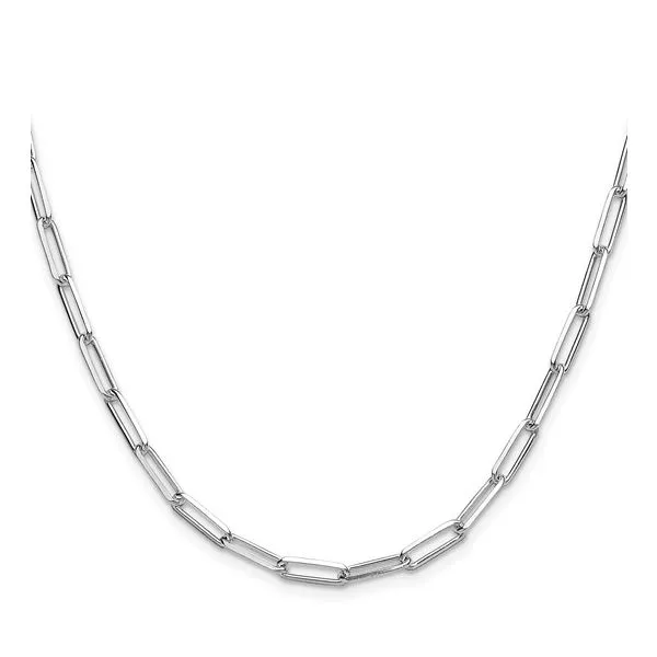 Sterling Silver 3.5mm Diamond Cut Paperclip Chain Minor Jewelry Inc. Nashville, TN