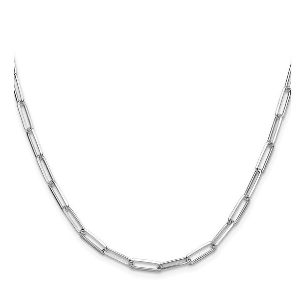 Sterling Silver 3.5mm Diamond Cut Paperclip Chain Minor Jewelry Inc. Nashville, TN
