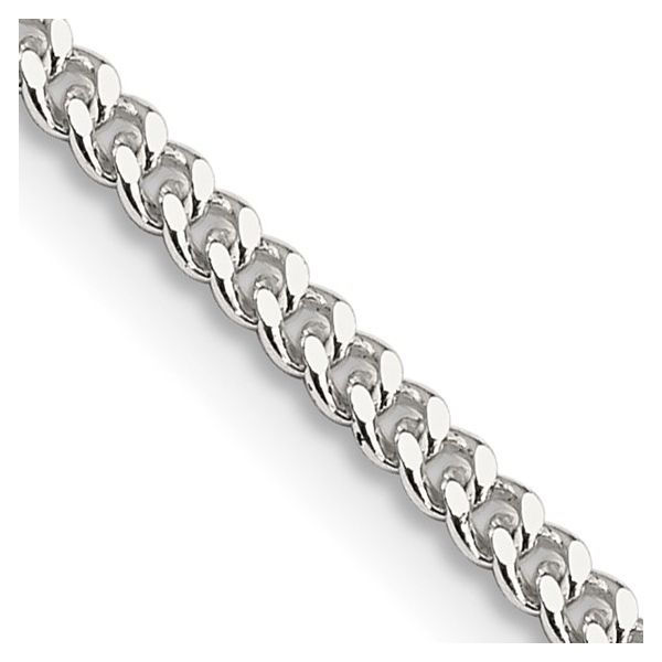 Sterling Silver 2.0mm Curb Chain Image 3 Minor Jewelry Inc. Nashville, TN