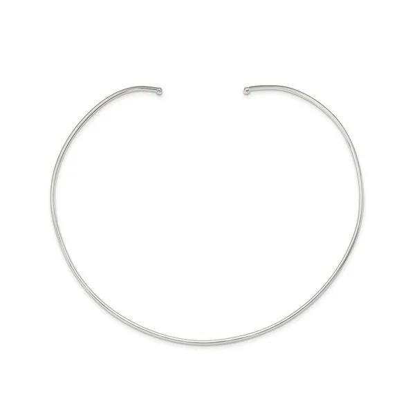 Sterling Silver 2.0mm Open Collar Wire Necklace Minor Jewelry Inc. Nashville, TN