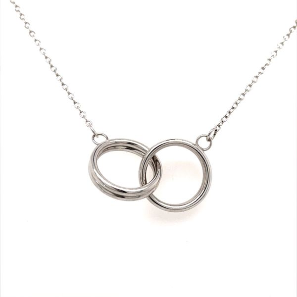 Sterling Silver Double Ring Necklace Minor Jewelry Inc. Nashville, TN