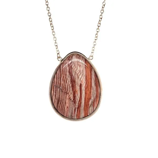Sterling Silver Agate Pendant Necklace Minor Jewelry Inc. Nashville, TN