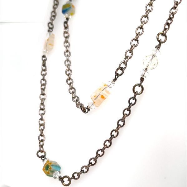 Sterling Silver and Glass Necklace Image 2 Minor Jewelry Inc. Nashville, TN