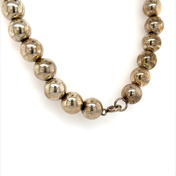 Sterling SIlver Bead Necklace Image 2 Minor Jewelry Inc. Nashville, TN