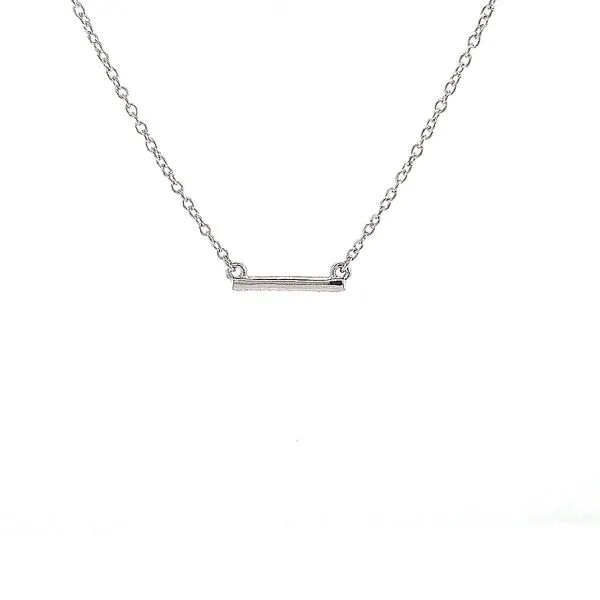 Sterling Silver Petite Bar Necklace Minor Jewelry Inc. Nashville, TN