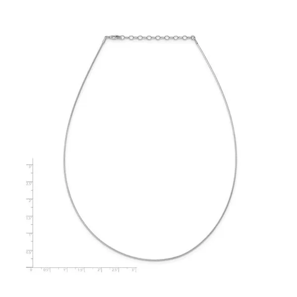 Sterling Silver Round Cubetto Wire Necklace Minor Jewelry Inc. Nashville, TN