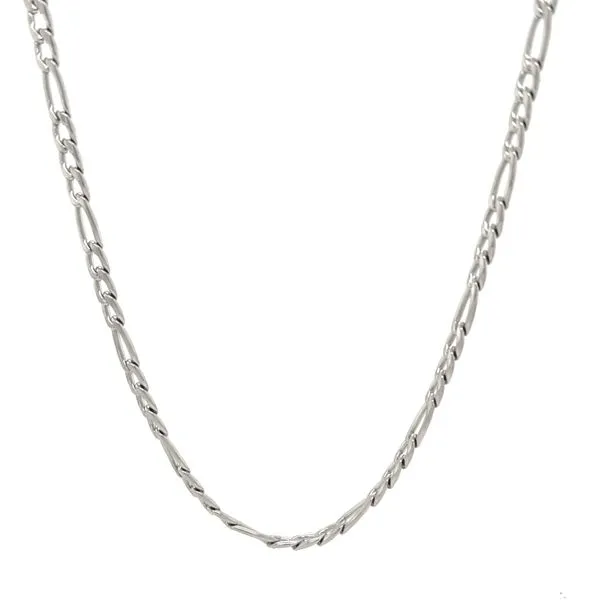 Stainless Steel 3mm. 24-inch Figaro Chain Minor Jewelry Inc. Nashville, TN