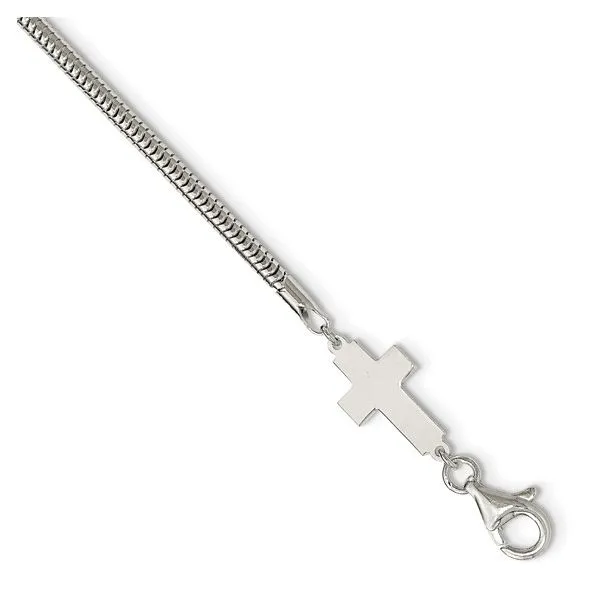超特価SALE開催！ Reflections Sterling Cross 001-610-00129 Bracelet Clasp アクセサリー
