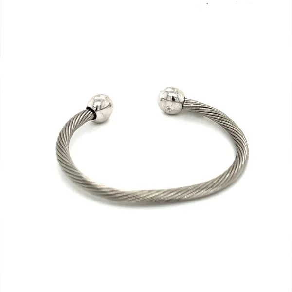 Stainless Steel Bangle Bracelet with Balls Minor Jewelry Inc. Nashville, TN