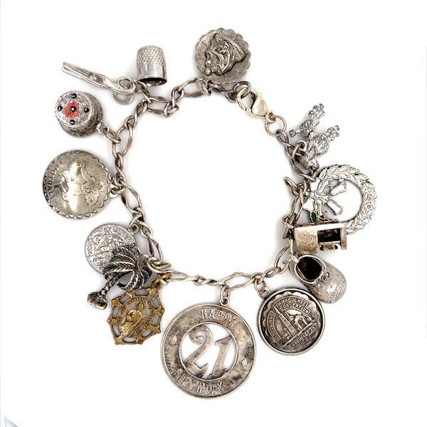 Sterling Silver Charm Bracelet Minor Jewelry Inc. Nashville, TN