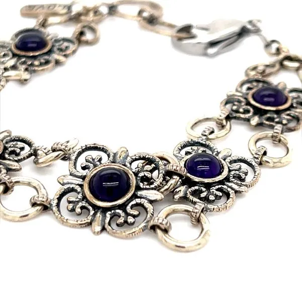 Sterling Silver Amethyst Bracelet Image 2 Minor Jewelry Inc. Nashville, TN