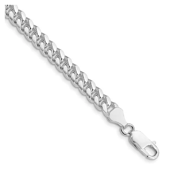Sterling Silver Rhodium Plated Curb Chain Bracelet Minor Jewelry Inc. Nashville, TN