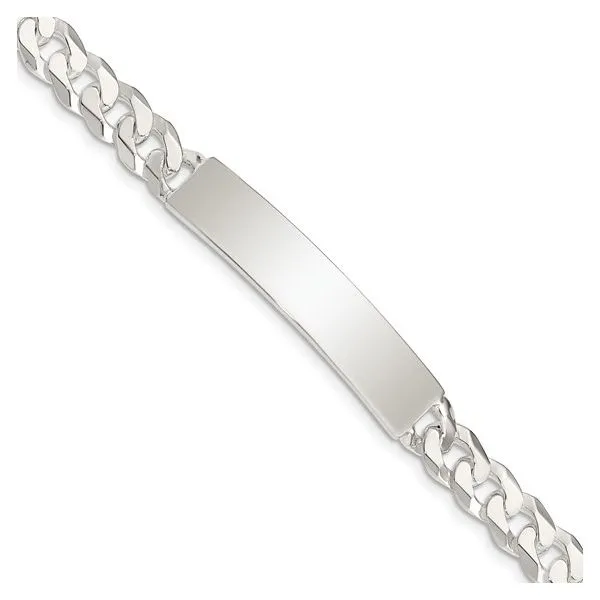 Sterling Silver Curb Link Medical ID Bracelet Image 2 Minor Jewelry Inc. Nashville, TN