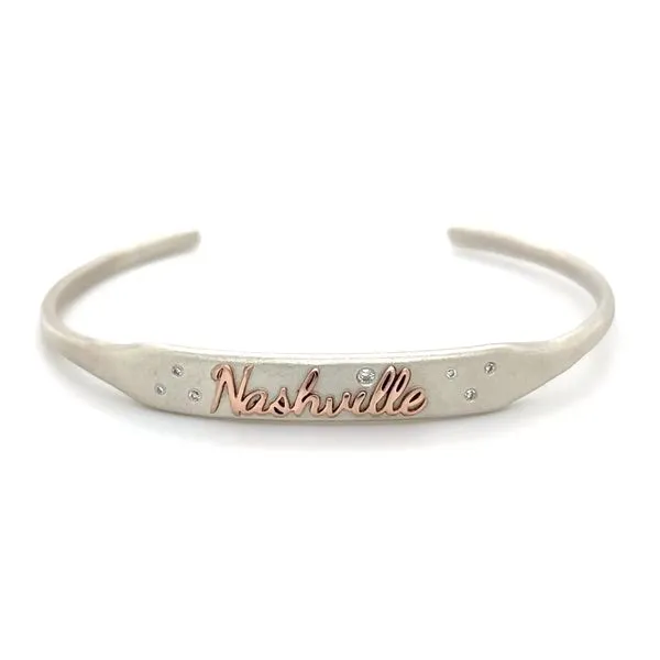 Sterling Silver and 14K Rose Gold 