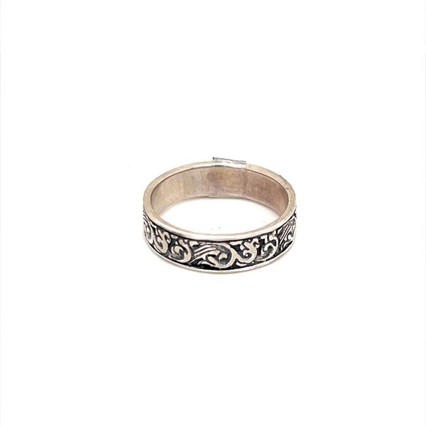 Sterling Silver Antiqued Band Image 2 Minor Jewelry Inc. Nashville, TN