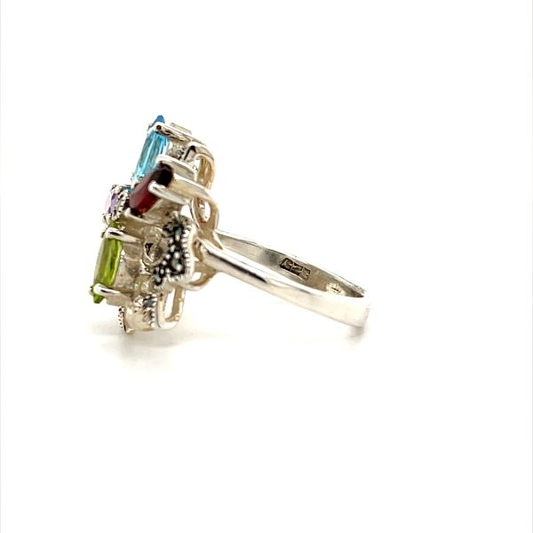 Sterling Silver Mixed Stone Ring Image 2 Minor Jewelry Inc. Nashville, TN