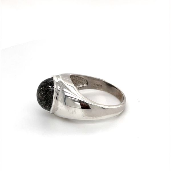 Sterling Silver Oval Rutilated Quartz Fashion Ring Image 2 Minor Jewelry Inc. Nashville, TN