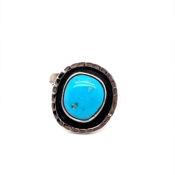 Sterling Silver Turquoise Adjustable Ring Minor Jewelry Inc. Nashville, TN