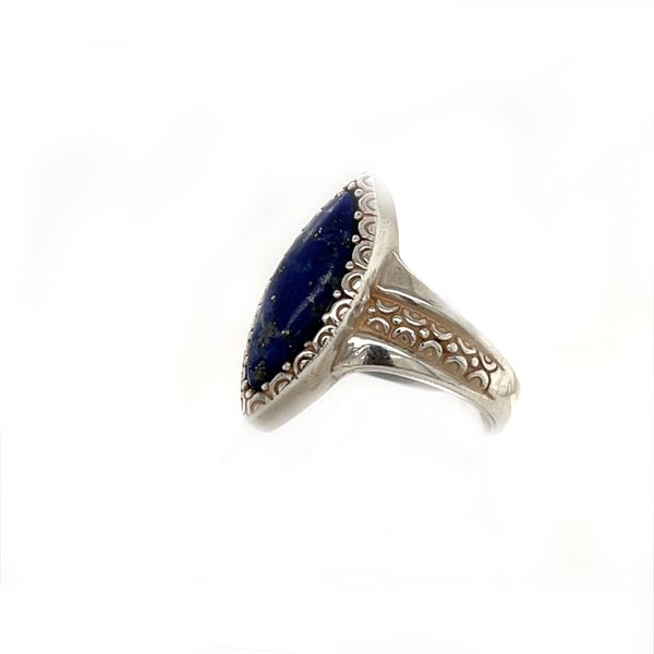 Sterling Silver Lapis Lazuli Ring Image 2 Minor Jewelry Inc. Nashville, TN