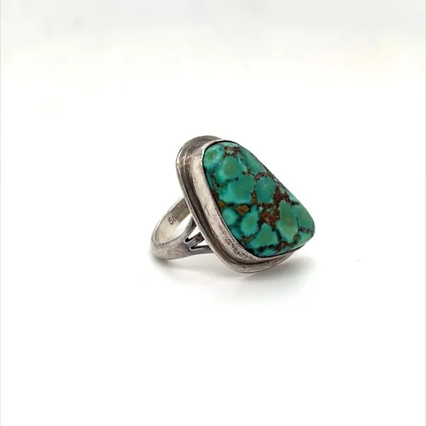 Sterling Silver Turquoise Ring Image 2 Minor Jewelry Inc. Nashville, TN