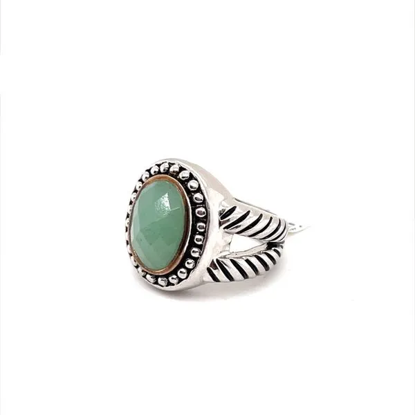 Sterling Silver Estate Chalcedony Twist Design Ring Minor Jewelry Inc. Nashville, TN