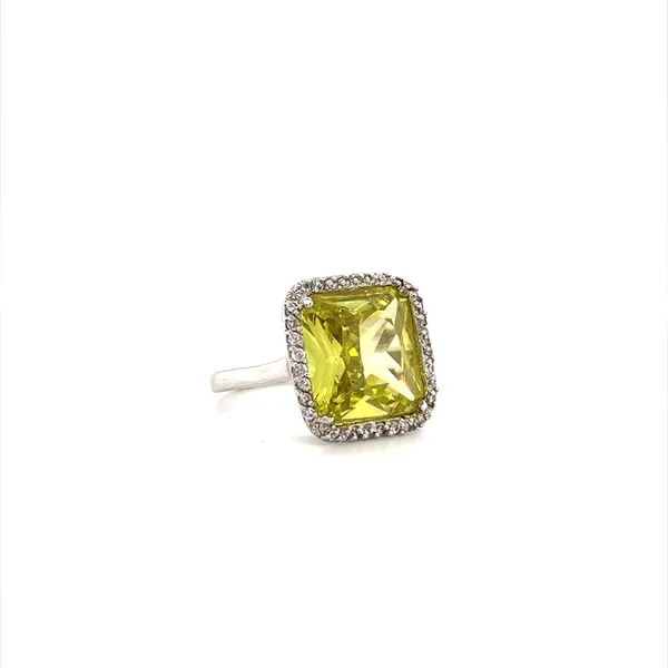 Sterling Silver Estate Cubic Zirconia Ring Image 2 Minor Jewelry Inc. Nashville, TN