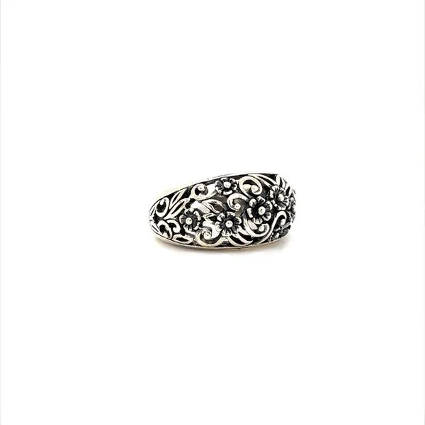 Sterling Silver Estate Filigree Ring Image 2 Minor Jewelry Inc. Nashville, TN