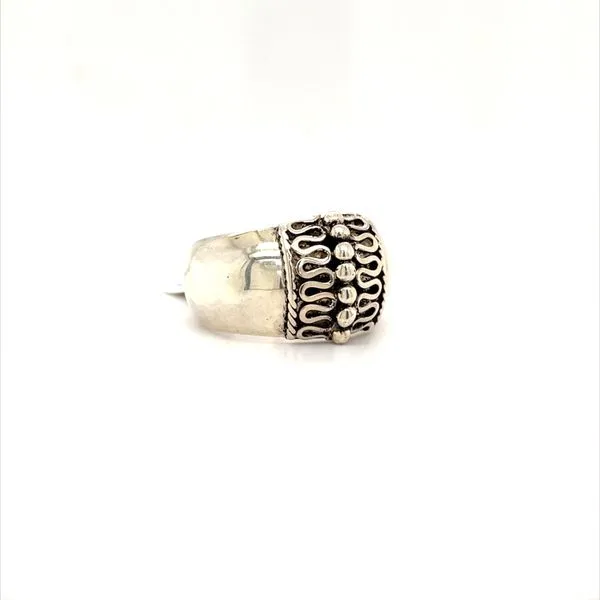 Sterling Silver Estate Swirl Ring Image 2 Minor Jewelry Inc. Nashville, TN