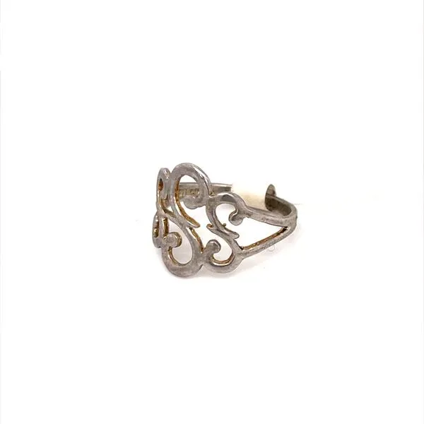 Sterling Silver Estate Scroll Ring Minor Jewelry Inc. Nashville, TN