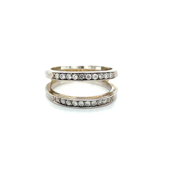 Sterling Silver Estate Cubic Zirconia Ring Jacket Minor Jewelry Inc. Nashville, TN