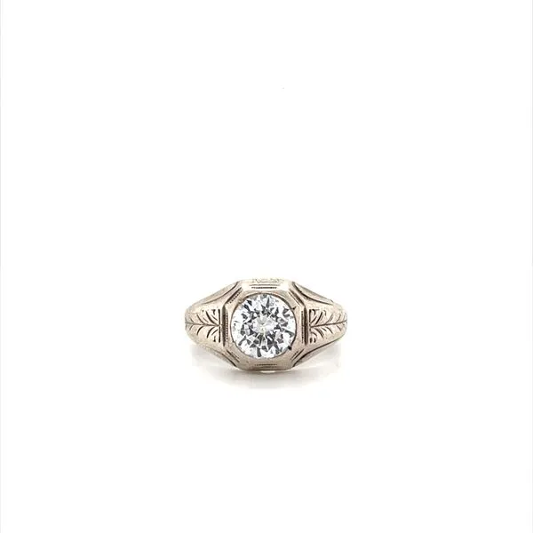 Sterling Silver Estate Cubic Zirconia Ring Minor Jewelry Inc. Nashville, TN