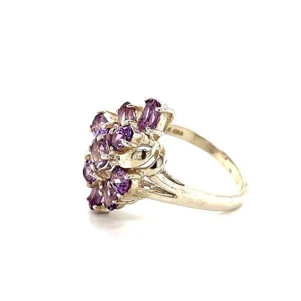 Sterling Silver Estate Amethyst Ring Image 2 Minor Jewelry Inc. Nashville, TN