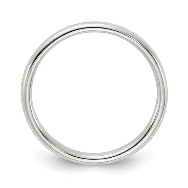 Sterling Silver Half Round Band Image 4 Minor Jewelry Inc. Nashville, TN
