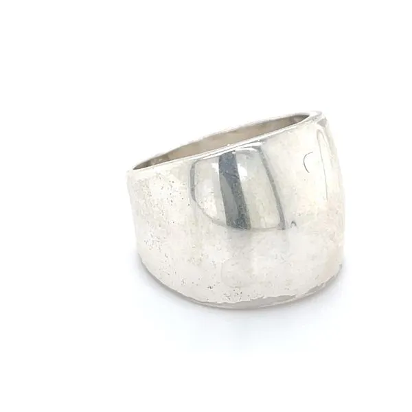 Sterling Silver Estate Wide Fashion Band