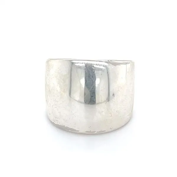 Sterling Silver Estate Wide Fashion Band