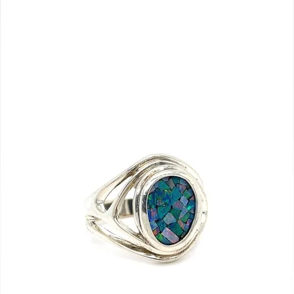 Sterling Silver Estate Opal Ring Minor Jewelry Inc. Nashville, TN