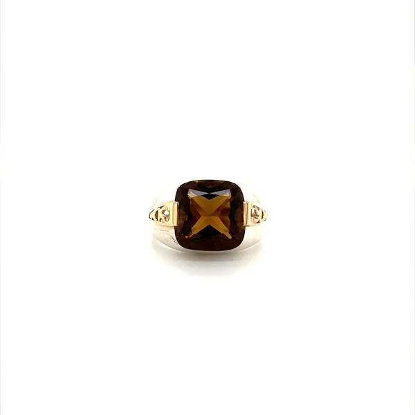 Sterling Silver Estate Smoky Quartz Ring Minor Jewelry Inc. Nashville, TN