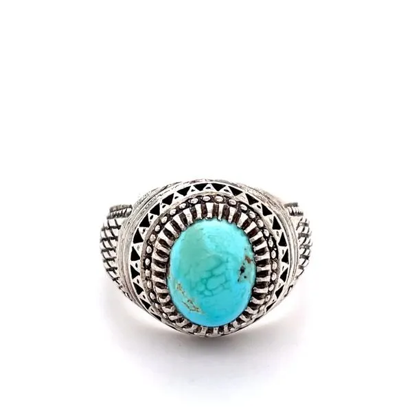 Sterling Silver Turquoise Ring Minor Jewelry Inc. Nashville, TN