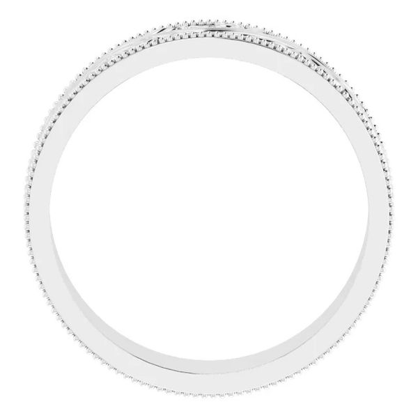 Sterling Silver Filigree and Milgrain Band Image 4 Minor Jewelry Inc. Nashville, TN