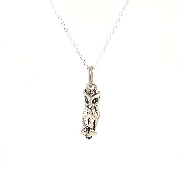 Sterling Silver Owl Pendant Necklace Minor Jewelry Inc. Nashville, TN