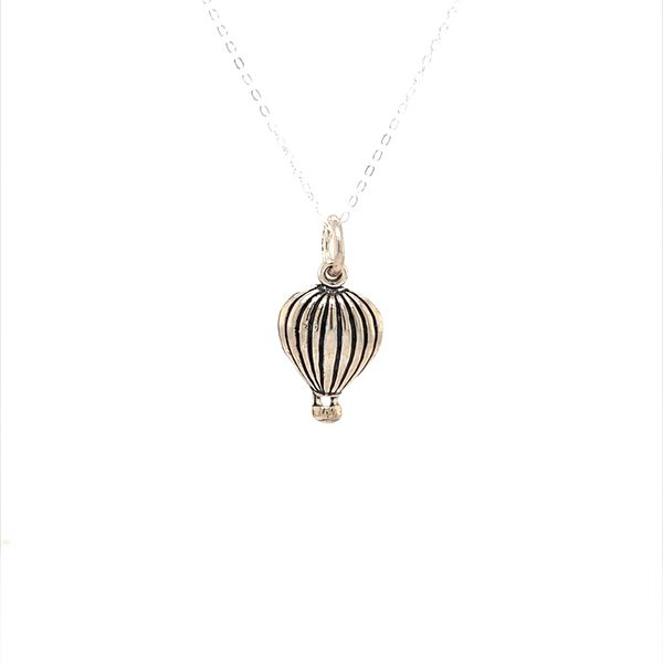 Sterling Silver Hot Air Balloon Pendant Necklace Minor Jewelry Inc. Nashville, TN