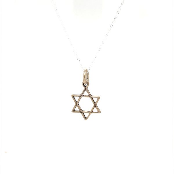 Sterling Silver Star Of David Pendant Necklace Minor Jewelry Inc. Nashville, TN